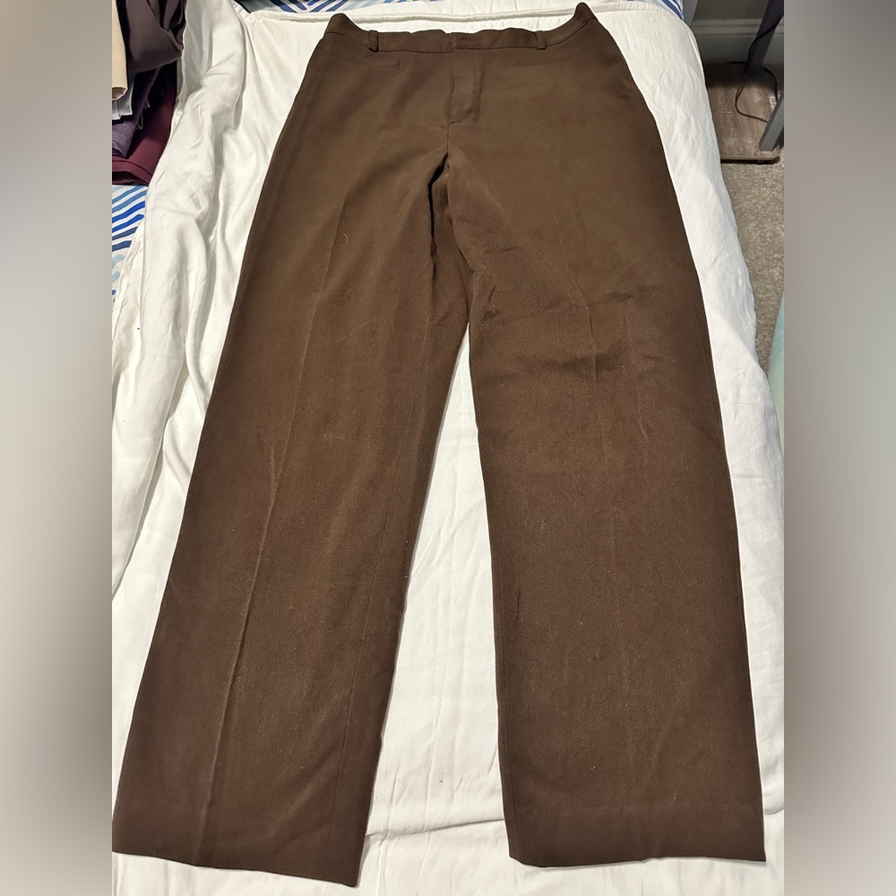 Size 12 Rafaella brown pants